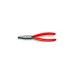 KNIPEX Flachzange 20 01 160, Greifzange(rot, gezahnte Griffflächen)