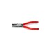 KNIPEX Flachzange 20 01 160, Greifzange(rot, gezahnte Griffflächen)