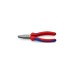 KNIPEX Flachzange 20 02 160, Greifzange(rot/blau, gezahnte Griffflächen)