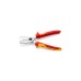 KNIPEX Kabelschere 95 16 200 , Schneid-Zange(für Cu- und Al-Kabel, Doppelschneide, VDE)