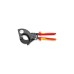 KNIPEX Kabelschneider 95 36 280, Schneid-Zange(für Cu- und Al-Kabel, VDE-geprüft)