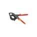 KNIPEX Kabelschneider 95 36 280, Schneid-Zange(für Cu- und Al-Kabel, VDE-geprüft)