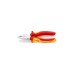KNIPEX Kombizange 01 06 160 VDE(rot/gelb, Griffe isoliert, VDE-geprüft)