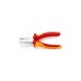 KNIPEX Kombizange 01 06 160 VDE(rot/gelb, Griffe isoliert, VDE-geprüft)