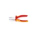 KNIPEX Kombizange 01 06 190 VDE(rot/gelb, Griffe isoliert, VDE-geprüft)