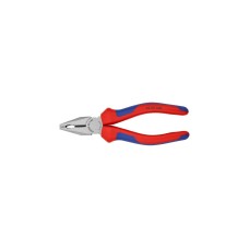 KNIPEX Kombizange 03 02 160(blau, gezahnte Greifflächen, Schneiden mit Facette)