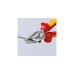 KNIPEX Kombizange 03 06 180 VDE(rot/gelb, Länge 180mm)