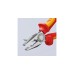 KNIPEX Kombizange 03 06 180 VDE(rot/gelb, Länge 180mm)