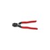 KNIPEX Kompakt-Bolzenschneider CoBolt 71 31 200, Schneid-Zange(rot, Länge 200mm)