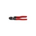 KNIPEX Kompakt-Bolzenschneider CoBolt S 71 01 160, Schneid-Zange(rot, Länge 160mm)