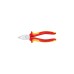 KNIPEX Kompakt-Box 00 20 15 , Zangen-Set(rot/gelb, in hochwertigem Kunststoffkoffer)
