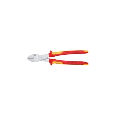 KNIPEX Kraft-Seitenschneider 74 06 250 VDE, Schneid-Zange(rot/gelb, Länge 250mm, VDE-geprüft)