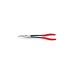 KNIPEX Montierzange gebogen 45°, 2881280, Greifzange(rot/schwarz)