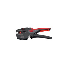 KNIPEX NexStrip Elektriker-Multiwerkzeug, Abisolier-Zange(schwarz/rot)