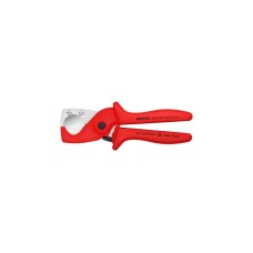 KNIPEX PlastiCut Rohrschneider 90 20 185(rot, für Schläuche und Schutzrohre)