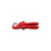 KNIPEX PlastiCut Rohrschneider 90 20 185(rot, für Schläuche und Schutzrohre)