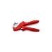 KNIPEX PlastiCut Rohrschneider 90 20 185(rot, für Schläuche und Schutzrohre)