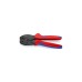 KNIPEX PreciForce Crimpzange 97 52 34 SB(rot/blau, Crimpen 0,1 - 2,5mm²)