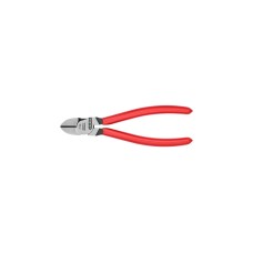 KNIPEX Seitenschneider 70 01 160, Schneid-Zange(rot, Länge 160mm)