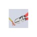 KNIPEX Seitenschneider 70 01 160, Schneid-Zange(rot, Länge 160mm)