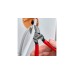 KNIPEX Seitenschneider 70 01 160, Schneid-Zange(rot, Länge 160mm)