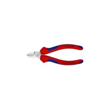 KNIPEX Seitenschneider 70 05 140, Schneid-Zange(rot/blau, Länge 140mm)
