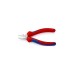 KNIPEX Seitenschneider 70 05 140, Schneid-Zange(rot/blau, Länge 140mm)
