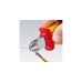KNIPEX Seitenschneider 70 06 140 , Schneid-Zange(gelb, schlanke Bauform, Präzisionsschneiden)