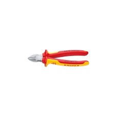 KNIPEX Seitenschneider 70 06 180 , Schneid-Zange(gelb, schlanke Bauform, Präzisionsschneiden)