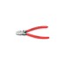 KNIPEX Seitenschneider 72 01 160, für Kunststoff, Schneid-Zange(rot, Länge 160mm)