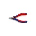 KNIPEX Seitenschneider 76 22 125, Schneid-Zange(rot/blau, Länge 125mm)