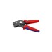 KNIPEX Selbsteinstellende Crimpzange 97 53 08(rot/blau, für Ader-Endhülsen, Fronteinführung)