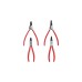KNIPEX Sicherungsringzangen-Set 00 19 56(rot/schwarz, 4-teilig)
