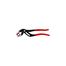 KNIPEX Siphon-und Connectorenzange "SpeedGrip", Rohr- / Wasserpumpen-Zange(rot, Länge 250mm, mit Kunststoffeinsätzen)