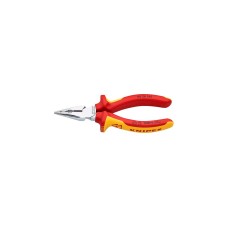 KNIPEX Spitz-Kombizange VDE 0826145(rot/gelb, Griffe isoliert, VDE-geprüft)