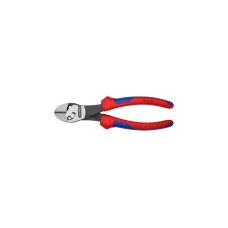 KNIPEX TwinForce Hochleistungs-Seitenschneider, Schneid-Zange(rot/blau, 73 72 180)