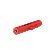 KNIPEX Universal-Abisolier-/ Abmantelungswerkzeug 16 80 125 SB(rot, mit Öffnungsfeder und Sperrklinke)