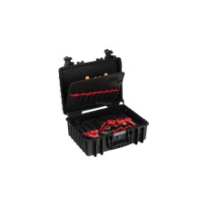 KNIPEX Werkzeugkoffer "Robust23 Start" Elektro, Werkzeug-Set(schwarz, mit Werkzeug-Sortiment)