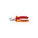 KNIPEX X-Cut Kompakt-Seitenschneider 73 06 160, VDE, Schneid-Zange(gelb, doppelt gelagerte Gelenkachse)