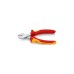 KNIPEX X-Cut Kompakt-Seitenschneider 73 06 160, VDE, Schneid-Zange(gelb, doppelt gelagerte Gelenkachse)