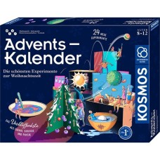 KOSMOS Adventskalender - Die schönsten Experimente zur Weihnachtszeit 2023, Experimentierkasten