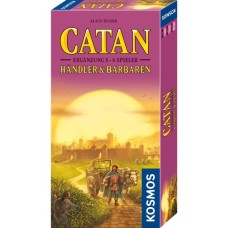 KOSMOS CATAN - Händler & Barbaren Ergänzung 5-6 Spieler, Brettspiel(Erweiterung)