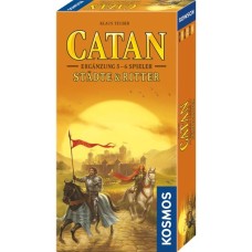 KOSMOS CATAN - Städte & Ritter Ergänzung 5-6 Spieler, Brettspiel(Erweiterung)