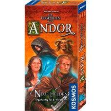 KOSMOS Die Legenden von Andor - Neue Helden 5-6 Spieler, Brettspiel(Erweiterung)