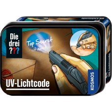KOSMOS Die drei ??? UV-Lichtcode, Detektiv-Sets(Metalldose)