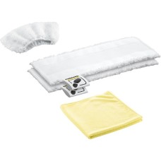 Kärcher Mikrofaser Tuchset Küche, für Hand- und Bodendüse EasyFix, Wischbezug(4 Stück)
