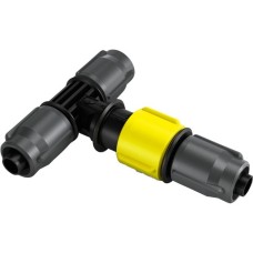 Kärcher T-Stück mit Regulierung 13mm (1/2"), Regulierventil(schwarz/gelb, 2 Stück)