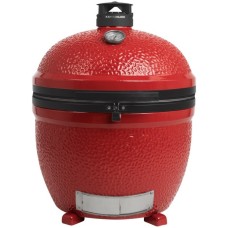 Kamado Joe Big Joe II Stand-Alone, Holzkohlegrill(rot/schwarz, Ø 61cm, freistehend)