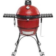 Kamado Joe Classic II, Holzkohlegrill(rot/schwarz, Ø 46cm)