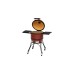 Kamado Joe Classic, Holzkohlegrill(rot/schwarz, Ø 46cm)